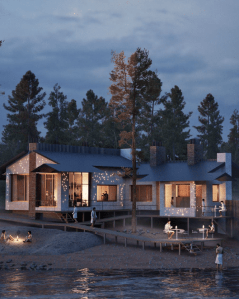 tunnelmakuva saunasta illalla